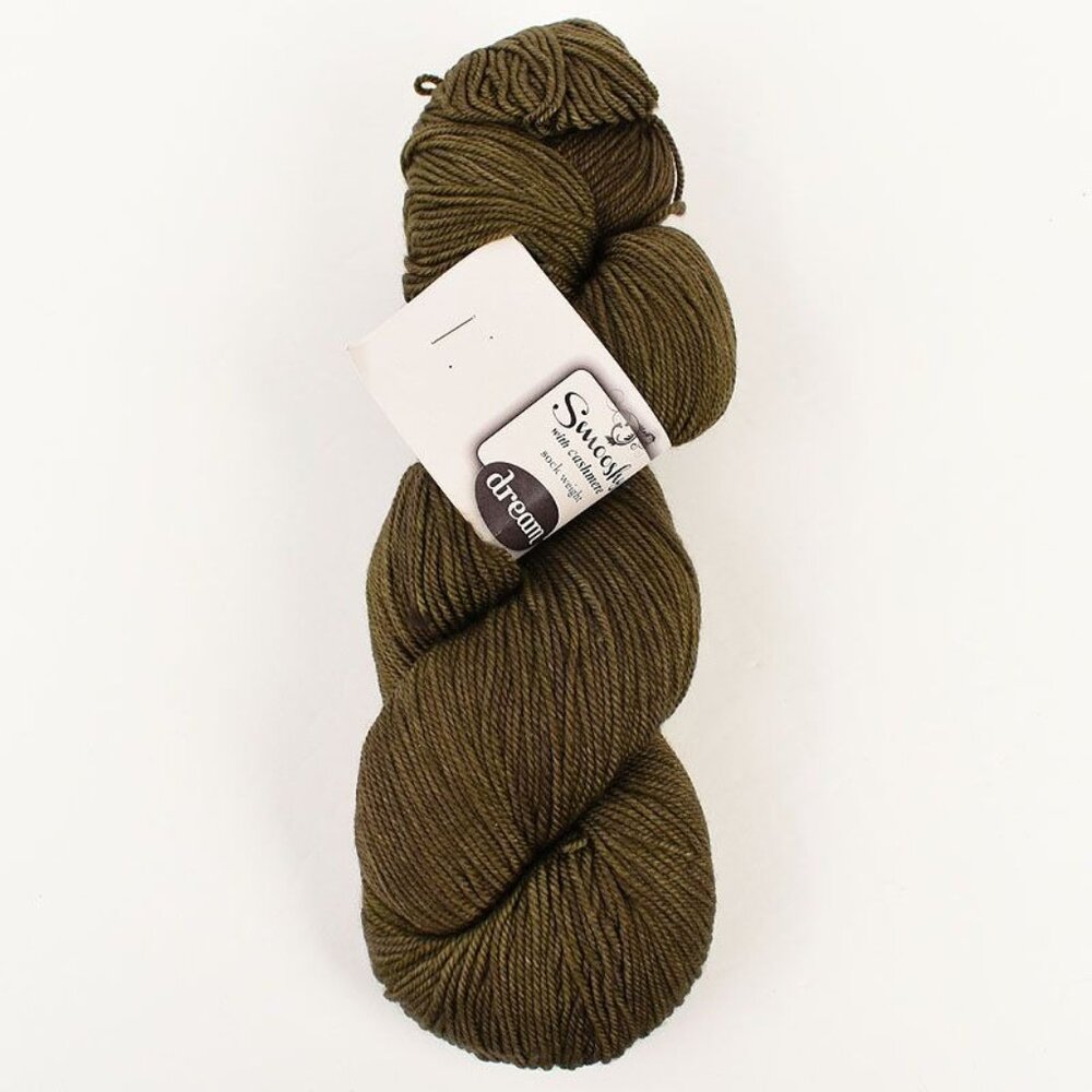 Dream in Color Smooshy With Cashmere Sock Weight Yarn 400 Yds Boot Camp Colorway